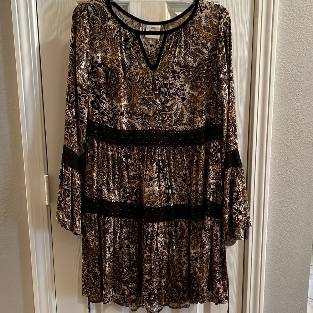 Know Rose long sleeve dress